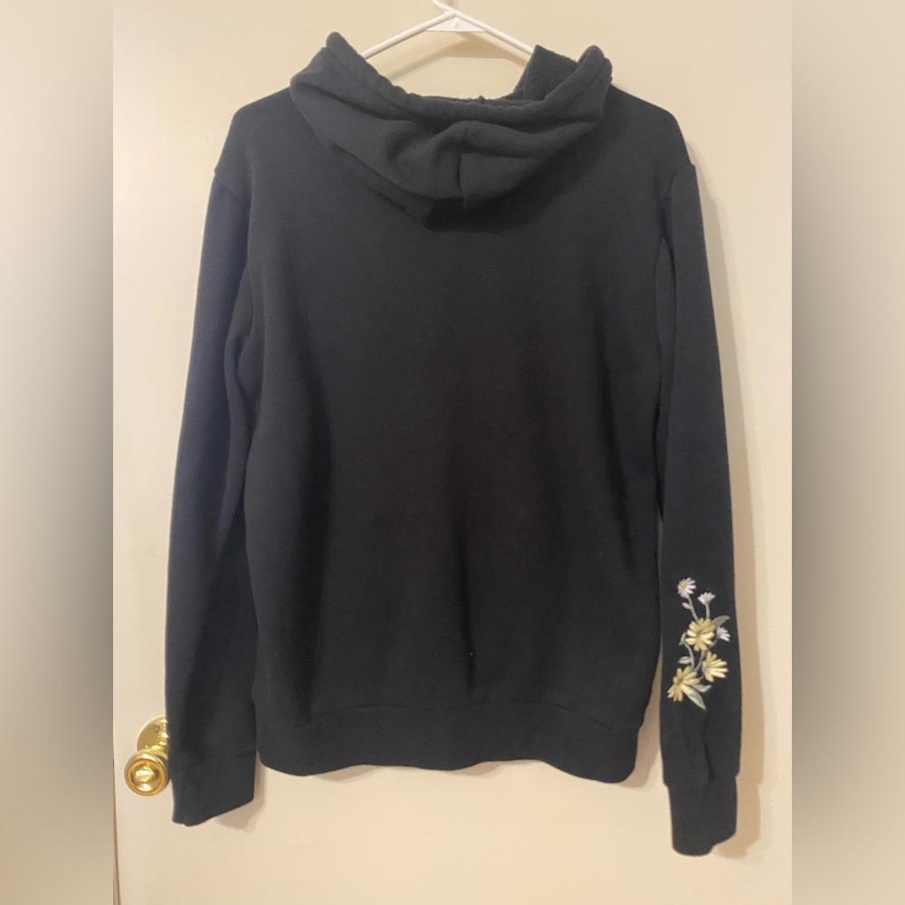 Unisex My Neighbor Totoro Floral Embroidered BoxLunch Exclusive Pullover Hoodie - Picture 3 of 12